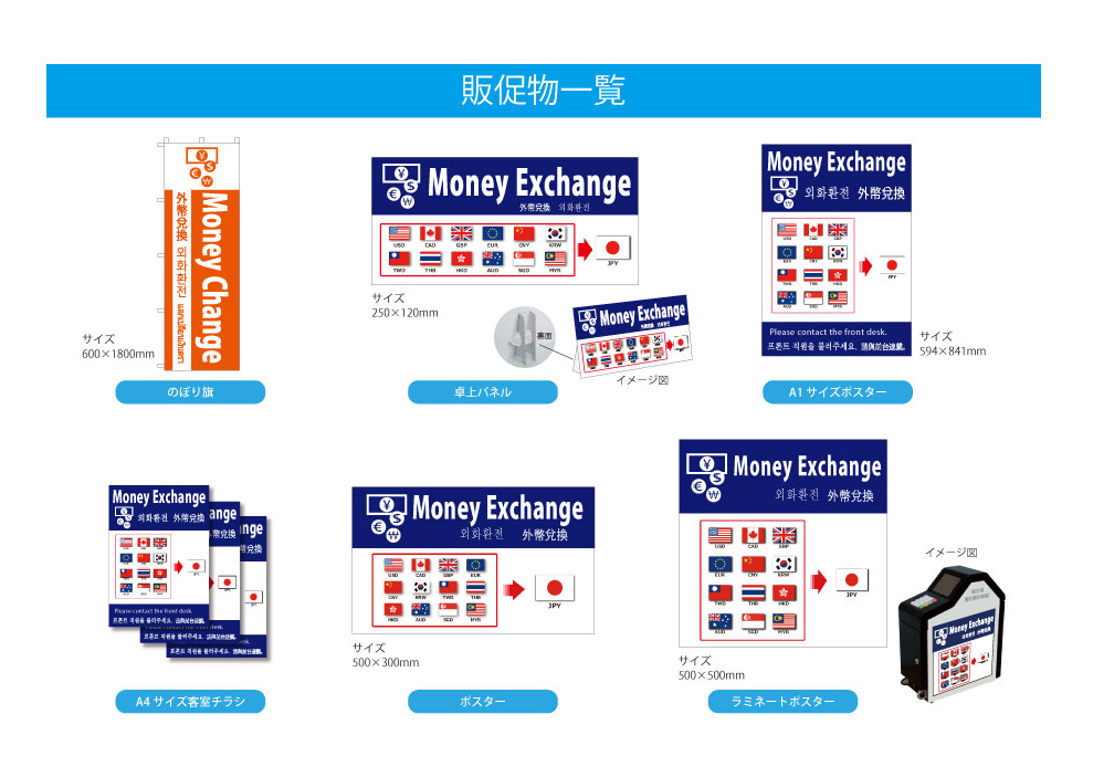 外貨両替支援端末説明